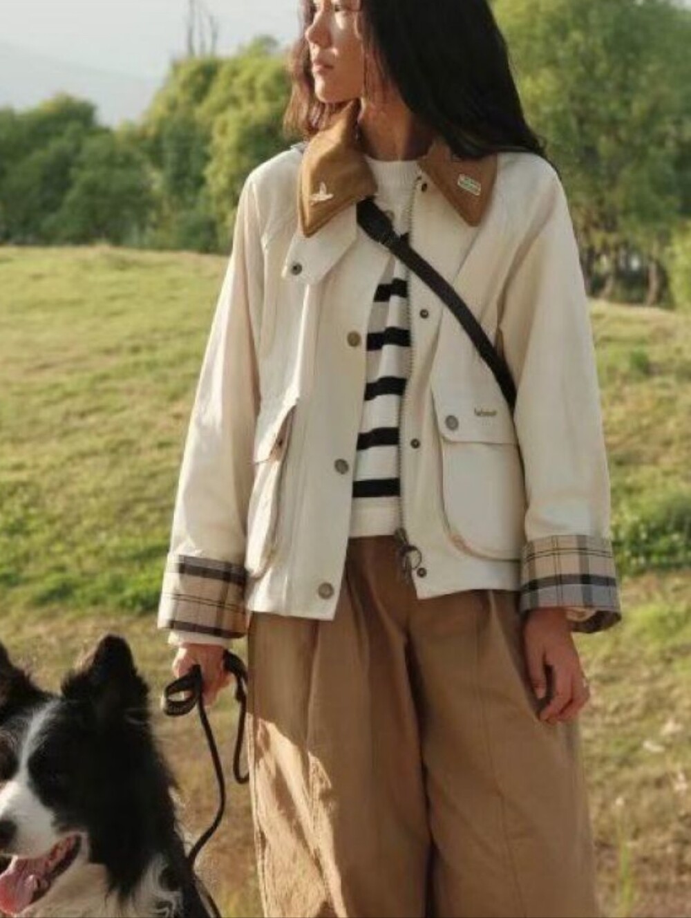 Barbour Cropped Beadnell Casual Jacket
